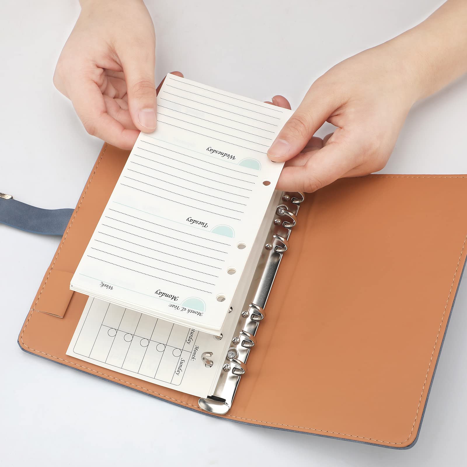 【最終値下げ】expenses リフィル　チェックシート付 即日出荷OK】sla craft（スラクラフト） システム手帳リフィル カフェ